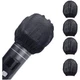 100 Pairs Disposable Mic Cover Individually Wrapped
