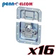 Sixteen Pack Penn Elcom L944/525MOL Butterfly Latch 6.85" PennBrite