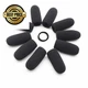 Saidbuds 10 Pack Soft Mic Foam Covers Windscreens for David Clark Black 