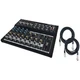 Mackie Mix12FX 12-channel Compact Mixer with 2 XLR 12' Cable