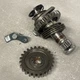 1987 86-88 Suzuki RM125 RM 125 Kickstart Kick Start Shaft & Idler Gear