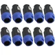 10Pack NL8FC 8 Pole Locking High-Load Speakon Connector Replacement for Neutrik