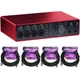 Focusrite Scarlett 18i16 USB-Audio/MIDI Interface (4th Generation) Bundle wit...