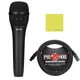 Audio Technica AT2010 Cardioid Condenser Handheld Microphone Bundle.. -OPEN BOX