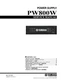 Service Manual Guide For Yamaha PW 800 W