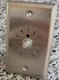Atlas Sound LP AT10 10W Single Gang 70.7V Commercial Attenuator, Stainless Steel