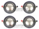 4pc Replacement Diaphragm P Audio Turbosound SD750N.8RD for SD750N SD740N Driver