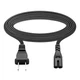 5ft AC Power Cord Cable For Korg KA206 KA270 Wall Charger 2-Prong Wire Lead