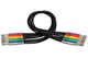 Hosa TTS-890 TT Patch Cable 8-pack 3 foot (Assorted Colors)