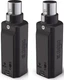 2x Chauvet DJ D-Fi XLR RX Up to 10 Hours Battery-Powered D-Fi DMX Receiver