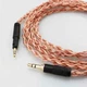 OFC 4 Core Litz Earphone Braided Cable for Sennheiser HD599 HD569 HD 560S HD559