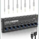 LZSIG Mini Audio Mixer Ultra Low-Noise 8 Channel