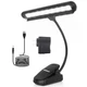 Vshinic Music Stand Light,clip On Piano Lights 9 Led Orchestra Light B