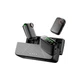 PQRQP S20 Mic (2 TX + 1 RX + Charging Case), Mini Microphone for iPhone/Andro...
