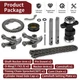 Camshaft & Rocker ArmS & Cam Sporcket Gear Kit For Honda 93-08 Sportrax TRX300EX