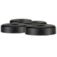 Four Pack Penn Elcom F1687 Rubber Cabinet Foot 1.5" Dia. x 0.375" H Heavy-duty