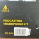 Maono AU-A04H Adjustable Professional Podcast Microphone & Studio Headphone Kit