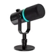 FEELWORLD PM1 XLR USB Dynamic Microphone with Desktop Stand Gifts for Podcast...