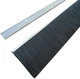 3-Pack 3" Door Brush Sweeps Seal Garage Roll Up Door Brush Durable Easy Mounting