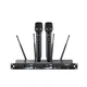 Phenyx Pro Dual-Channel Wireless Microphone System, Dynamic Mics w/ID Lock, T...