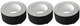 (3) Rolls Rockville Pro Audio/Stage Wire ROCK GAFF Black Gaffers Tape 2"x100 Ft
