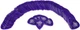 Dunlop 41R200 Delrin 500 Guitar Picks 2.0mm Purple 72-pack (3-pack) Bundle