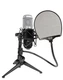 Rockville RCM01 Podcast Podcasting Studio Microphone+Shockmount+Stand+Pop Filter