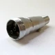 AMPHENOL 80-MC2M1 - 2 pin offset microphone plug - no lock ring - mates 80MC2F1