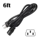6ft AC Power Cord for Yamaha 01V96i Multi Digital USB Recording Mixing Console