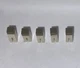 5x ORIGINAL - GRAY Square Push Button for Tascam Model M-1600 & Others