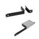 Rackmount Bracket for Shure BLX4R, P3T, PA411, SLX4, SLXD4 Wireless Mic Receiver