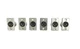 Neutrik NC3MP XLR Male Panel Mt Connector, Set of 6 - New Old Stock, Free Ship