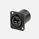 Genuine NEUTRIK NO2-4FDW-1-A OPTICALCON IP65 Fiber Chassis Connector D Panel