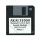Akai S1000 Floppy Disk Roland U-20/U-220 Sound Module SN-U110-05 Harp 1