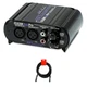 ART CLEANBox Pro Converter Box w/  XLR-XLR Cable