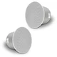 OPEN BOX:Sound Town 2-Pack 8" In-Ceiling Speakers, 70V/100V (STCS8C-PAIR-R)