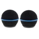 RK323G Vocal Microphone Grille for Shure Mic SM58 Beta58A Grille Black 2 Pack 
