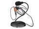 Jounivo JV-601 Omni-Directional Adjustable Gooseneck Plug & Play USB Microphone