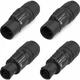 2 EACH NEUTRIK NAC3M-TRUE1-S & NAC3F-TRUE1-S 20A Power IN/OUT Cable End