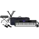 Casio CT-S400 61-key Arranger Keyboard w/Tascam TH-200X Studio Headphone Package