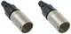 (2) Two Genuine NEUTRIK NE8MX CAT 5 RJ45 EtherCON Cable End Heavy Duty Housing