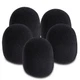 OnStage On-Stage ASWS58B5 Black Microphone Windscreens, 5 Pack 5 Pack, 