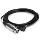 Hosa Technology Hosa XVM-101F XLR3F to Right Angle 3.5 mm TRS Microphone Cable,