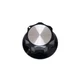 Moog Large Rotary Knob with Silver Face and Indicator Dot for Voyager, Voyager X