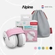 Alpine Muffy Baby Classic Earmuffs, Pink | Sound Proof Protection For Airplane
