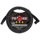PHMH10GRR Hex Series 10ft Right Angle Mic Cable Grey Audio Studio Sound Cord