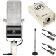 Warm Audio WA-44 Studio Ribbon Microphone with Warm Lifter Preamp and Stand