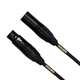 Mogami GOLD STUDIO-03 XLR Microphone Cable, XLR-Female to XLR-Male, 3-Pin, Go...