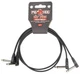 Pig Hog PHLSK2BK Low Profile Patch Cables 2ft, Seafoam Green 