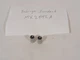 Set Of (2) Black Knobs For Behringer MX2442A Eurodesk Mixer & Others